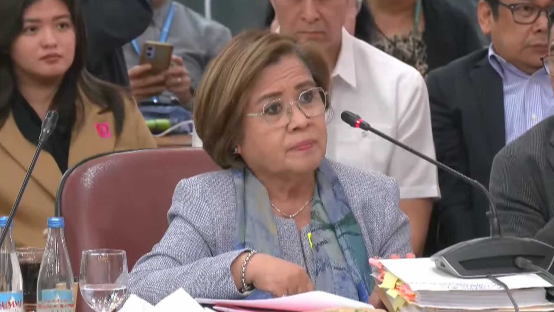 De Lima denies allegations of being the 'Mother of all Drug Lords'