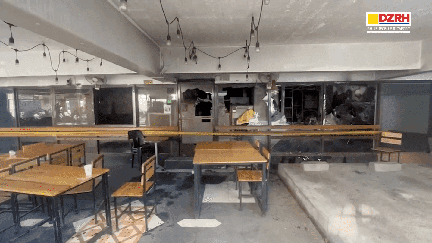 Fire hits bulalo house in Makati condo