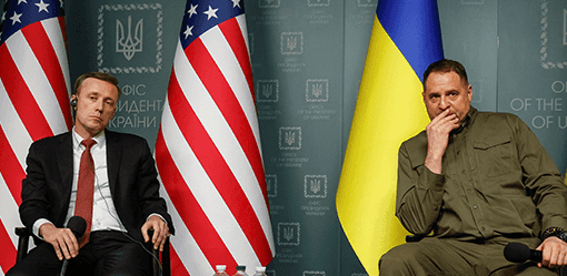 U.S. military aid package 'will get to Ukraine', Jake Sullivan says on Kyiv trip