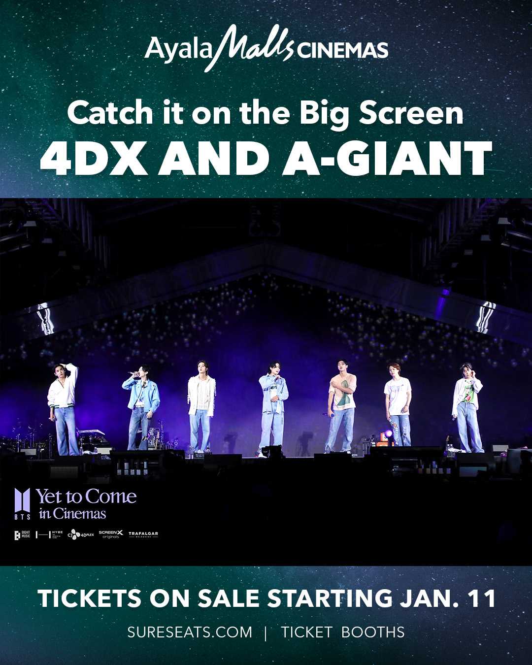 'BTS: Yet to Come in Cinemas' tickets now on sale