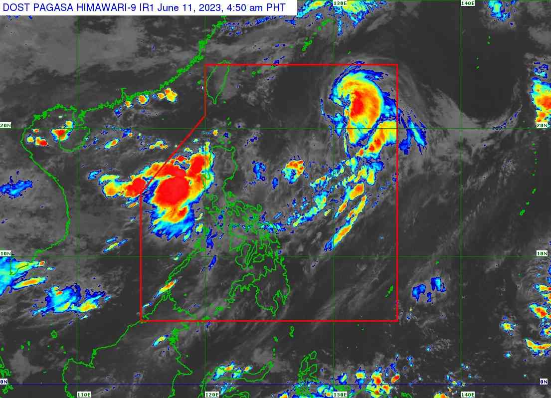 Chedeng to leave PAR, brings rainfall from Habagat