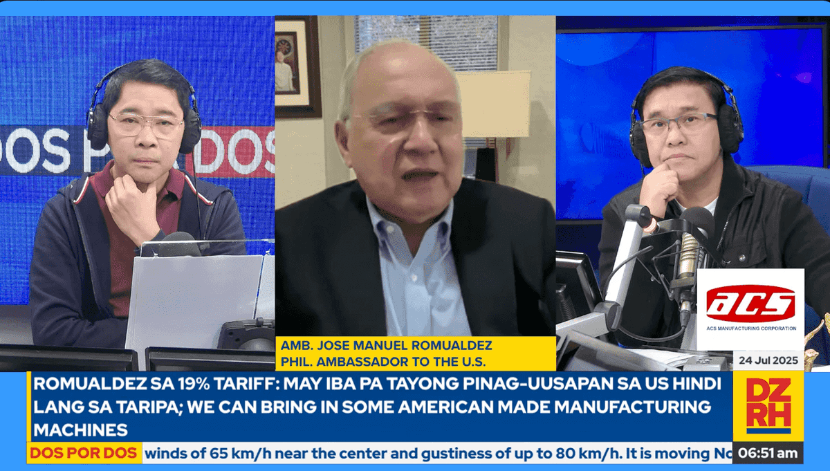 19% US-imposed tariff ‘still under negotiation,’ — Ambassador Romualdez
