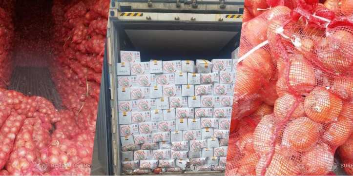 P1-M worth of smuggled white onion seized in Cebu