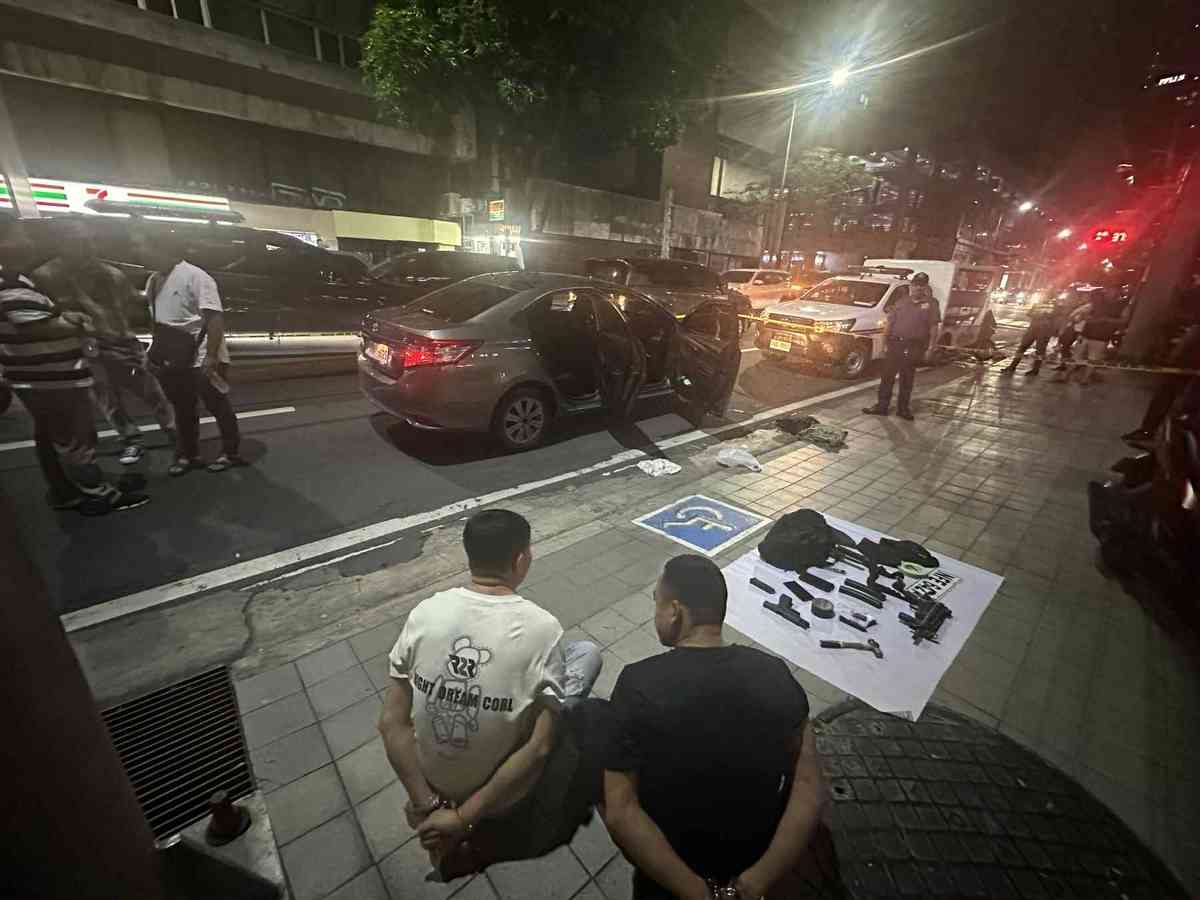 2 Chinese nationals arrested for attempted murder in Makati