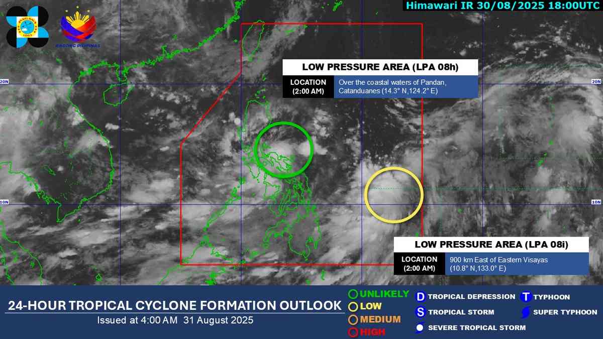 2 LPAs being monitored inside PAR