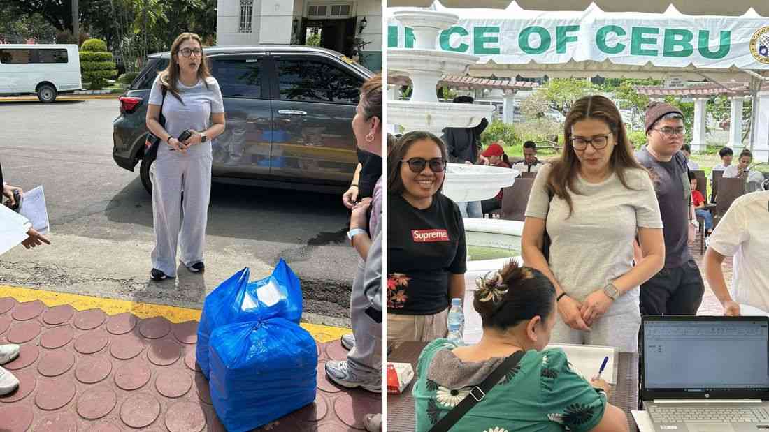 Zsa Zsa Padilla donates to Cebu quake victims