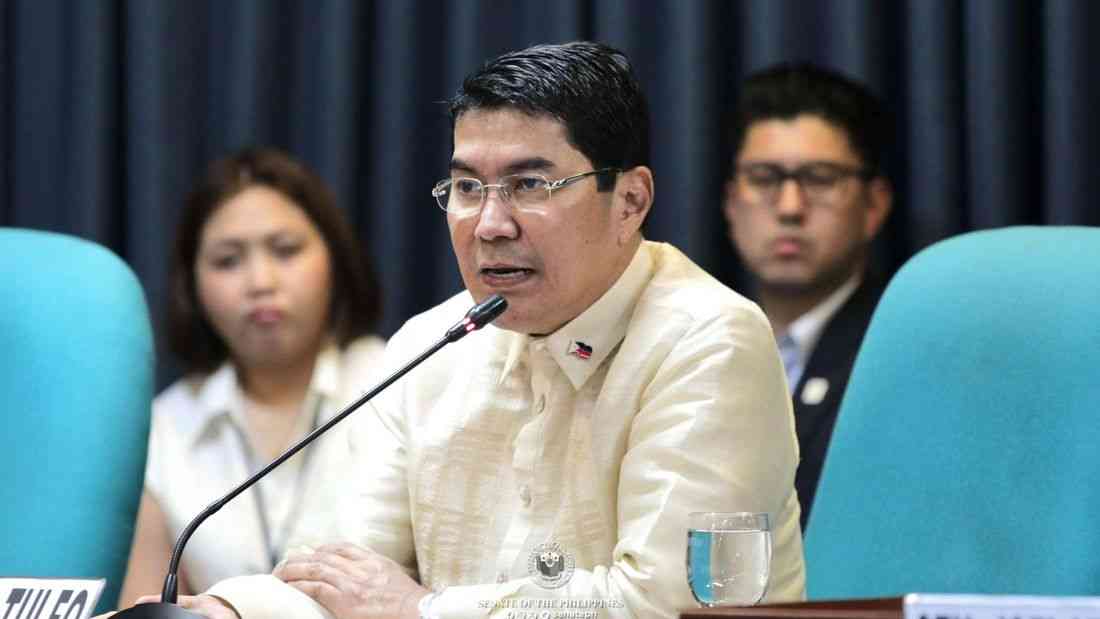 Sen. Erwin Tulfo appointed as acting chairman of the Senate Blue Ribbon Committee