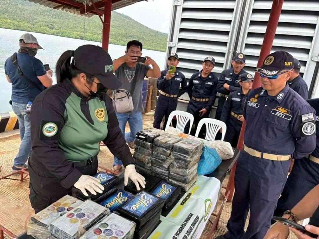 AFP recovers ₱214.4 million worth of suspected cocaine in WPS