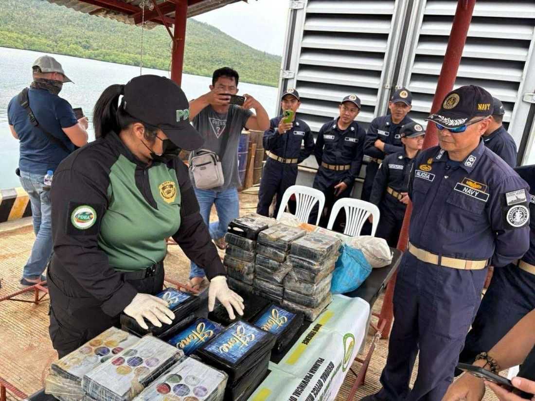 AFP recovers ₱214.4 million worth of suspected cocaine in WPS