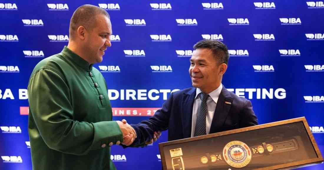 Manny Pacquiao appointed as IBA Vice President
