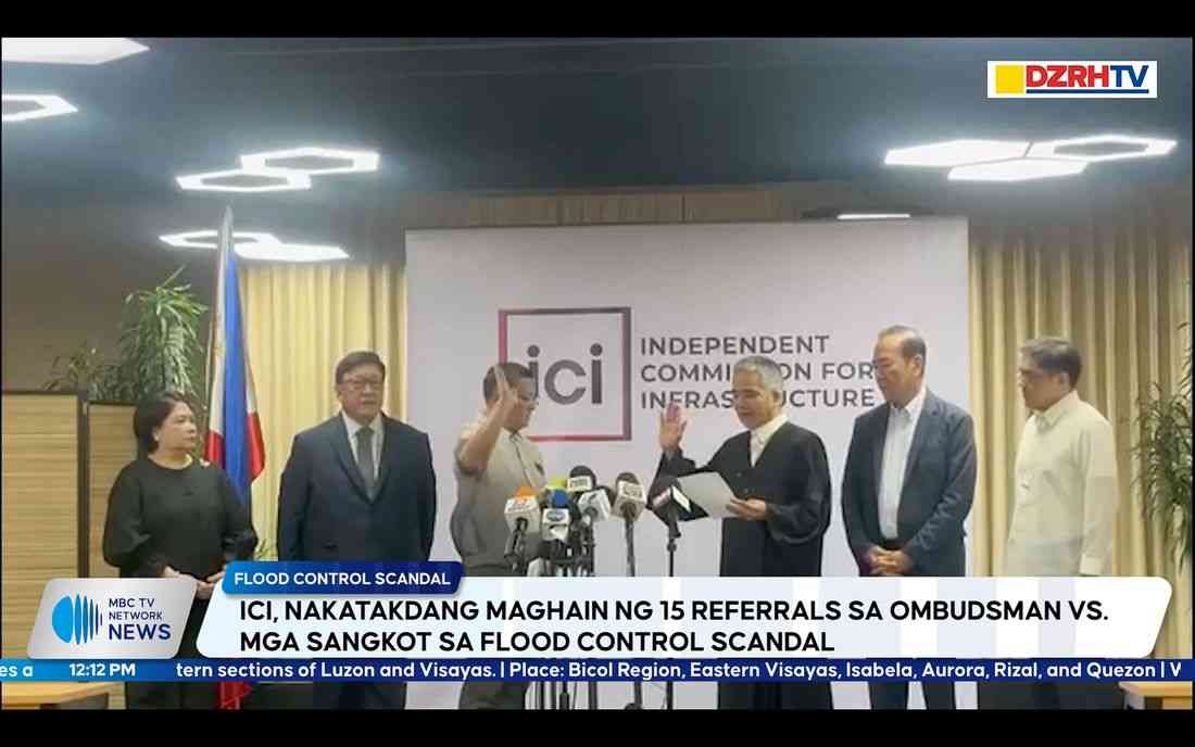 Former PNP Chief Azurin sworn in as special adviser to ICI