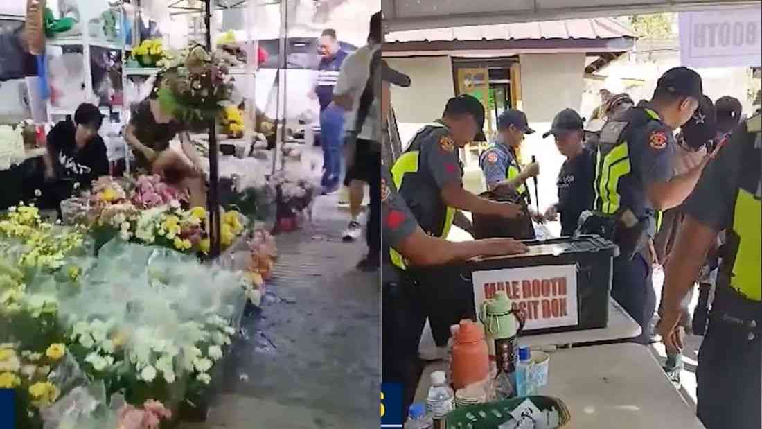 Baguio City Cemetery sees steady flow of visitors amid Undas season