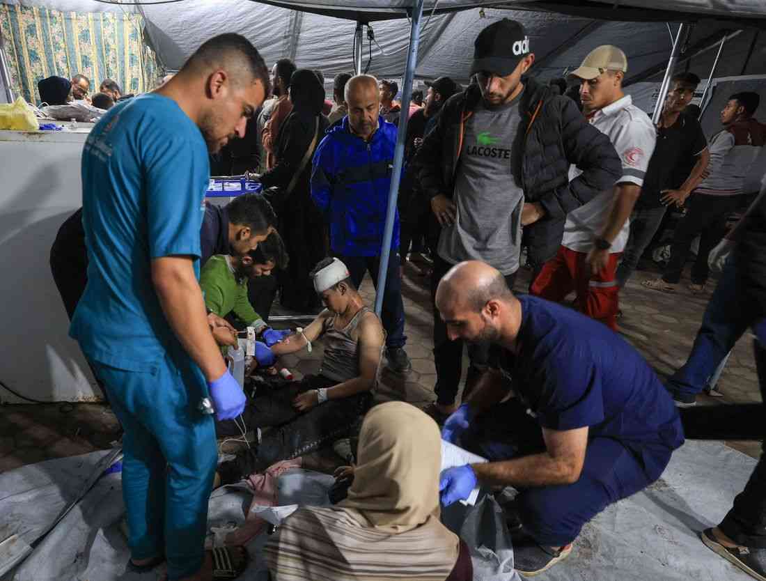 Israeli airstrikes kill 25 Palestinians in Gaza, rattling ceasefire, medics say