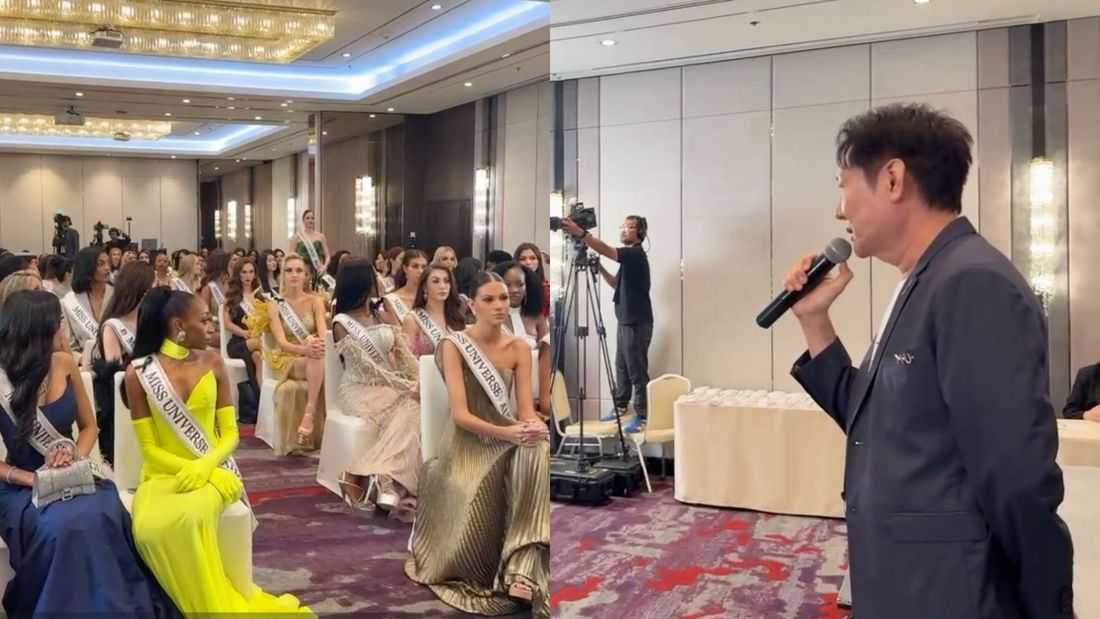Miss Universe delegates stage walkout following Thai executive’s outburst at Mexico’s Bosch