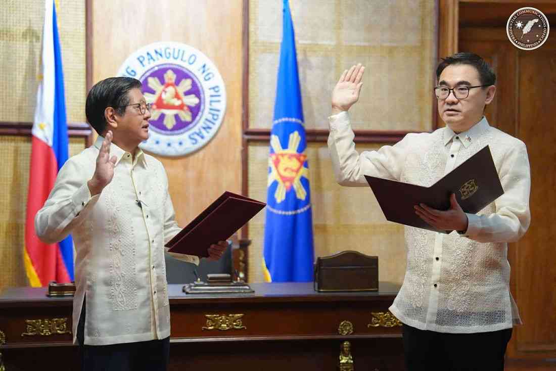 Frederick Go takes oath as DOF chief