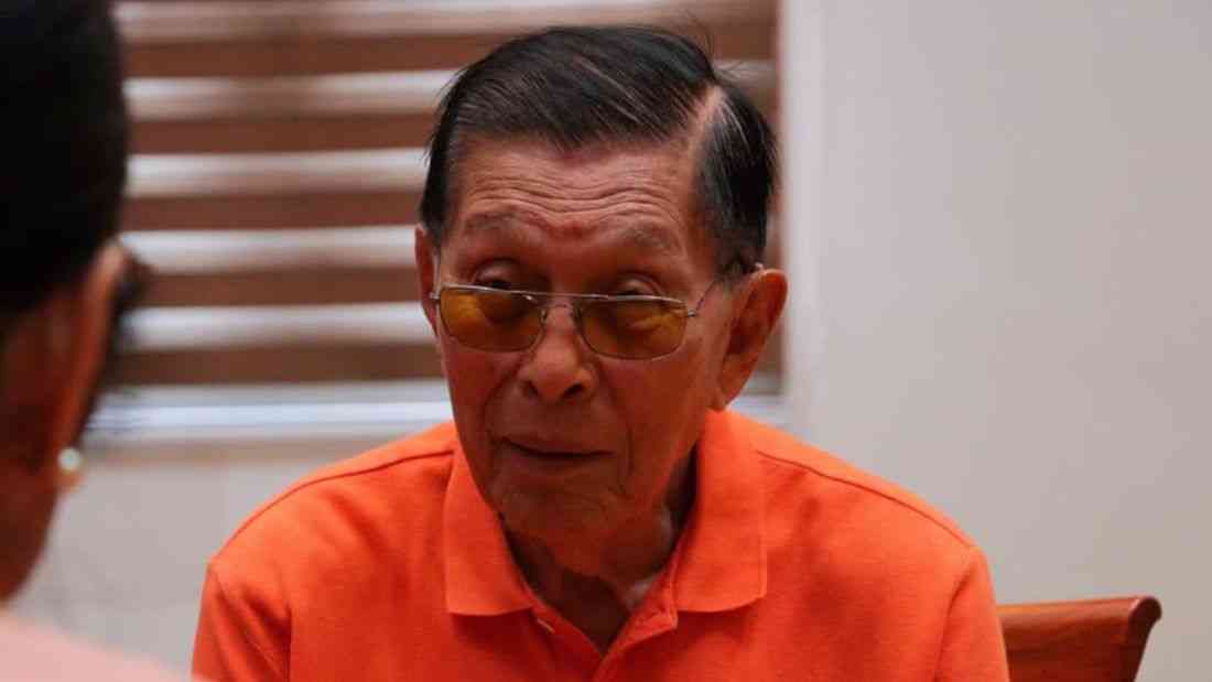 Enrile, in ICU due to pneumonia, has ‘slim chances of surviving’ – Sen. Estrada