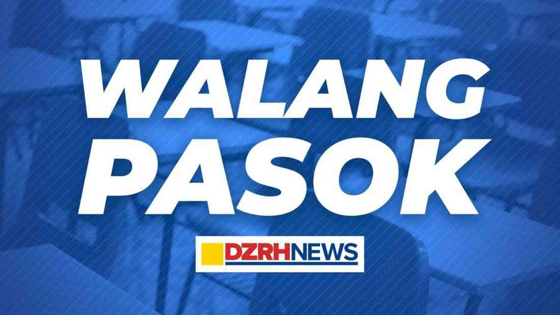 #WalangPasok: Several LGUs announce class suspensions due to TD Verbena