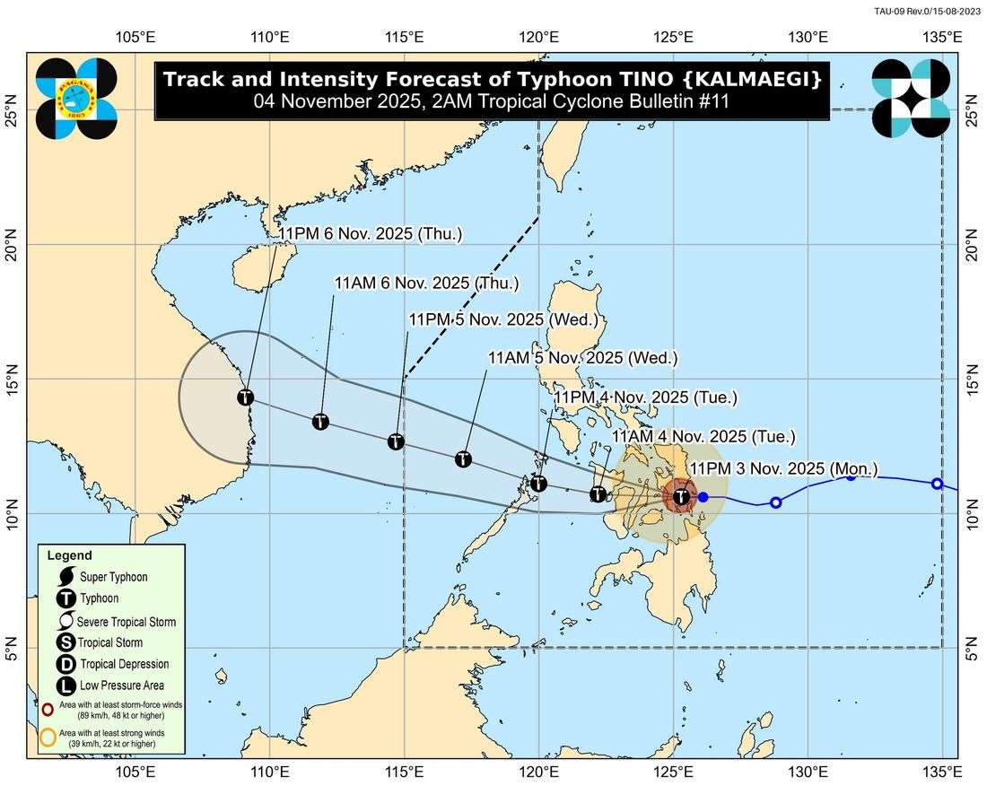 1 dead due to Typhoon Tino —Bohol PDRRMO