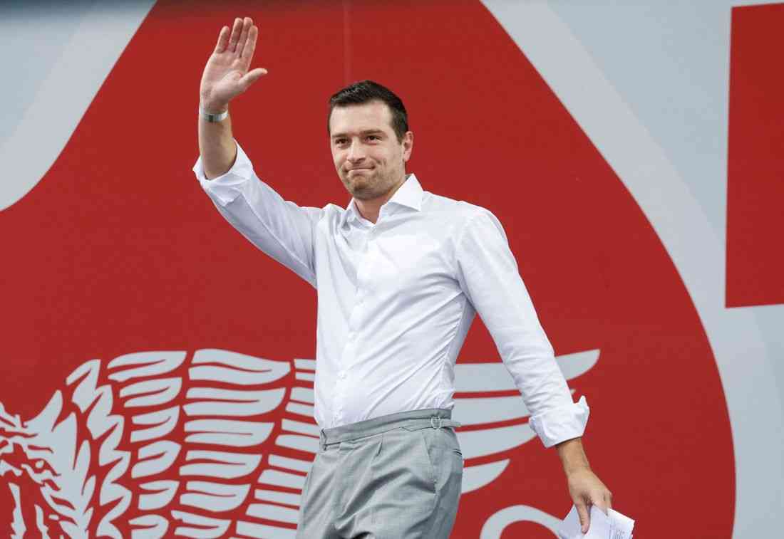 French poll shows far-right leader Bardella winning presidential election