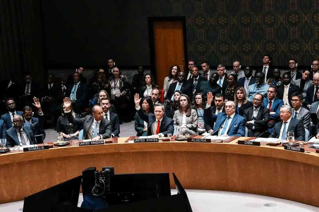 UN Security Council adopts US resolution on Trump's Gaza plan
