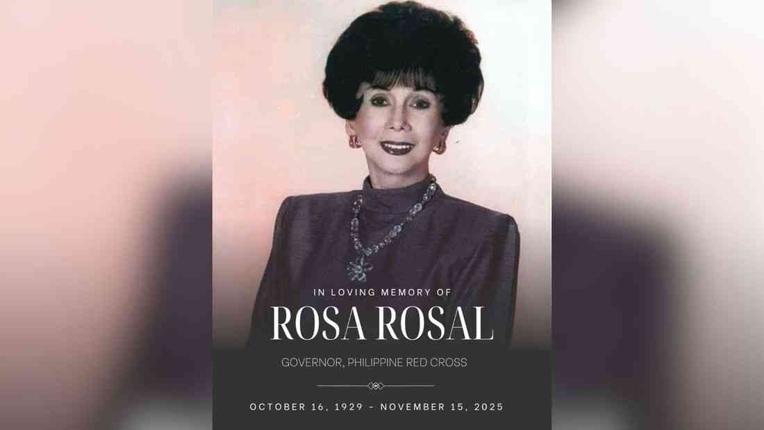 Rosa Rosal, humanitarian and veteran actress dies at 97