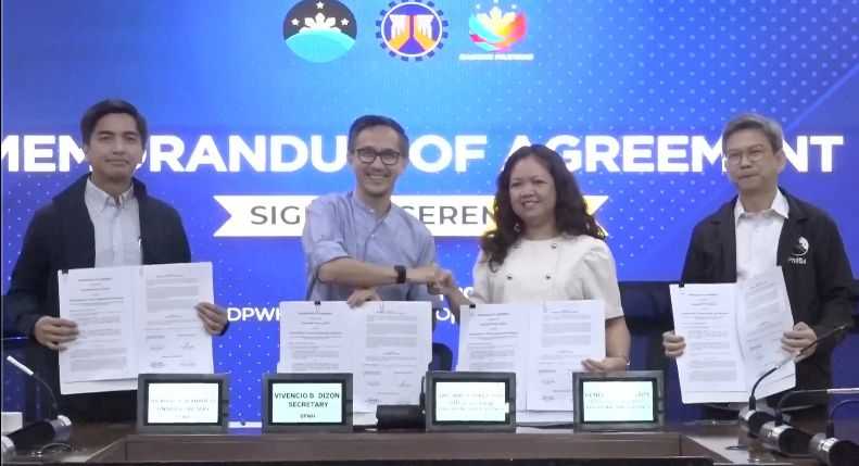 DPWH and PhilSA ink MOA to use space technology for infra monitoring