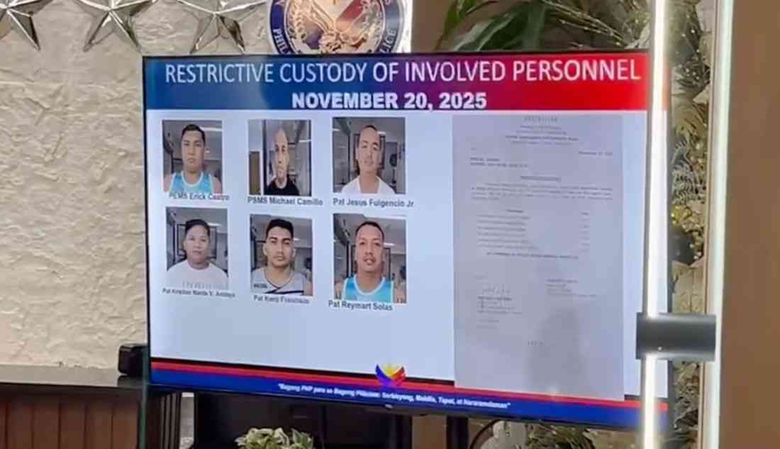 6 cops accused of swapping ₱13M cash with boodle money in Bataan POGO raid placed under restrictive custody