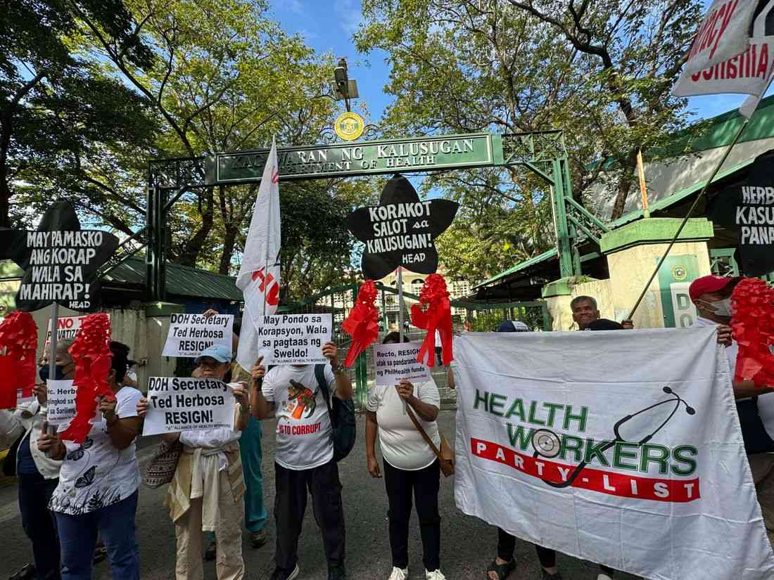 Health group calls for Herbosa's resignation over alleged corruption