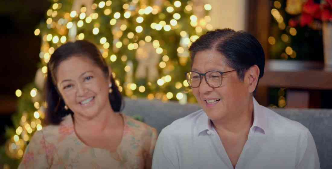 Marcos shares holiday views, jokes about wanting a grandchild