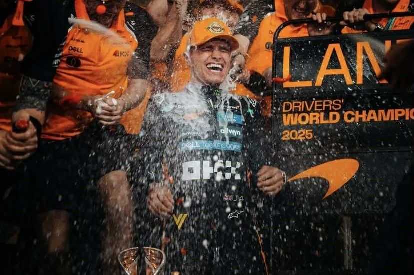 Lando Norris secures podium at the 2025 Abu Dhabi Grand Prix