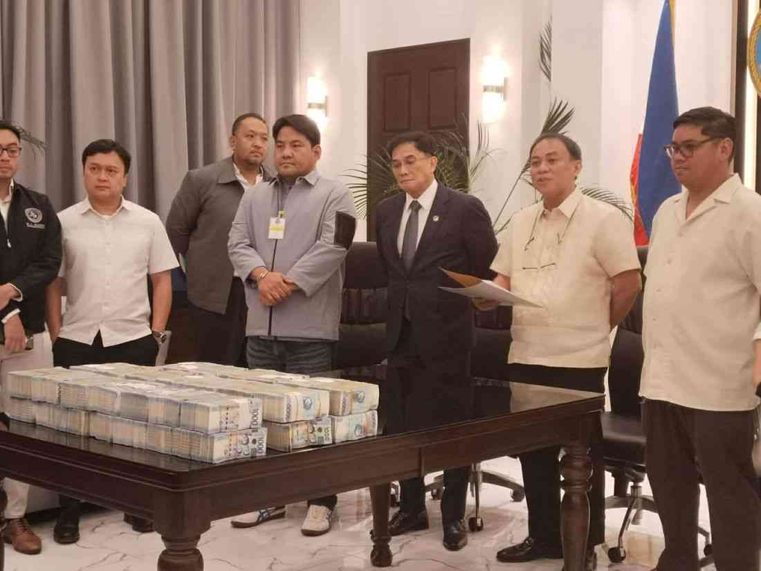 Ex-DPWH official returns ₱40M to DOJ