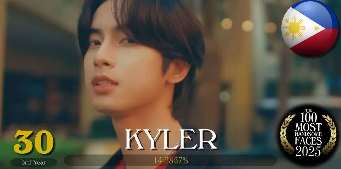 HORI7ON’s Kyler, sole Filipino on TC Candler’s ‘100 Most Handsome Faces of 2025’