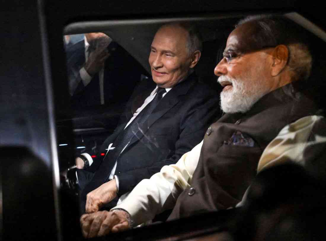 Putin questions US punishing India for buying Russian oil