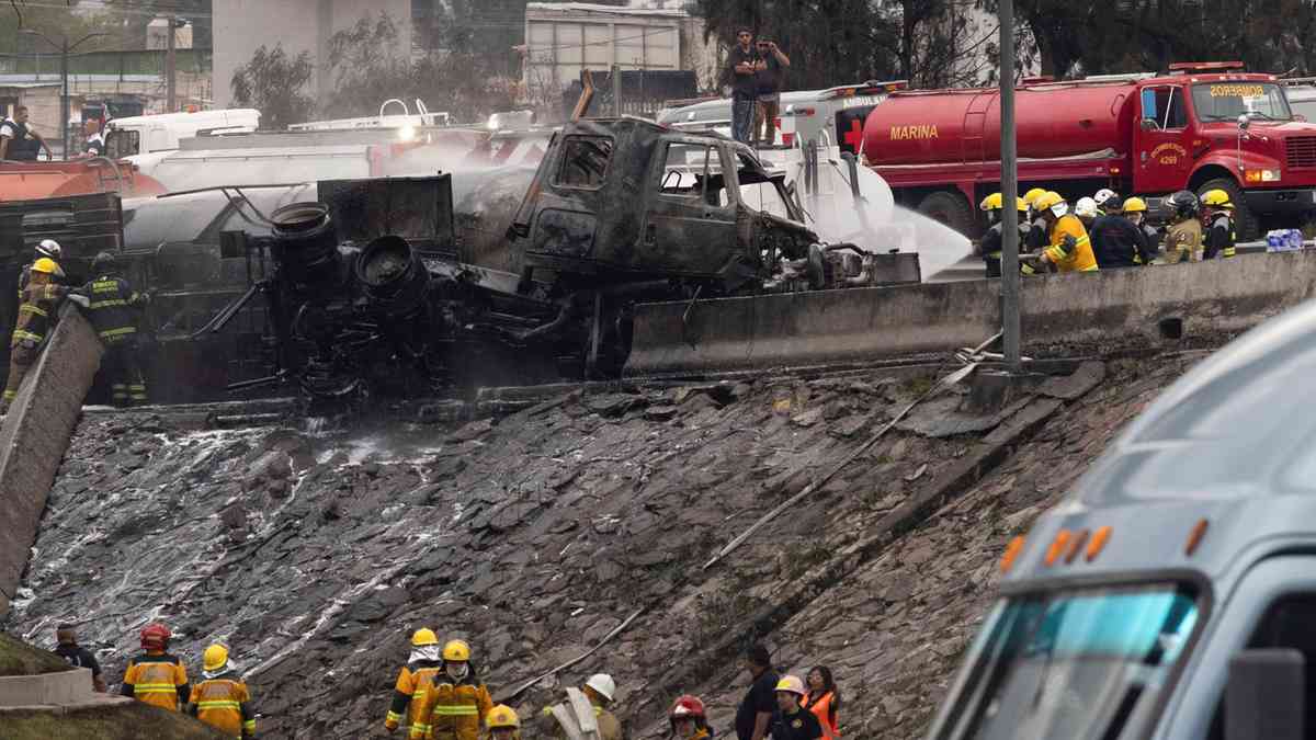Death toll from tanker truck explosion in Mexico City rises to 25