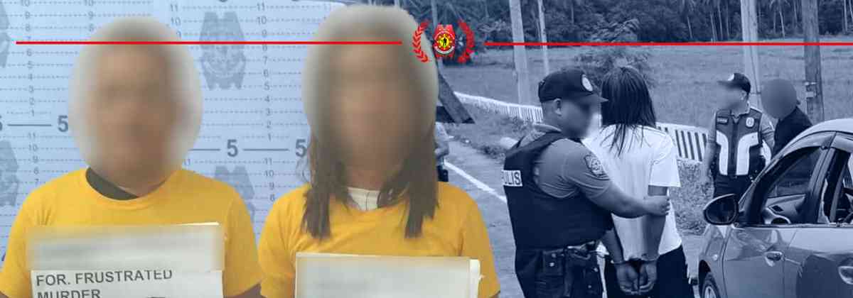 Police arrests 2 suspects for shooting a farmer in Carigara, Leyte