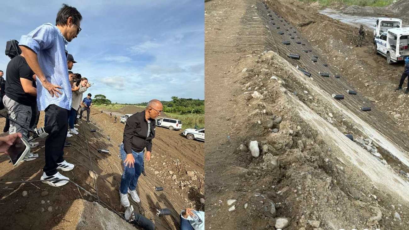 ‘Props lang!’ – Dizon says over poor-quality flood control in La Union