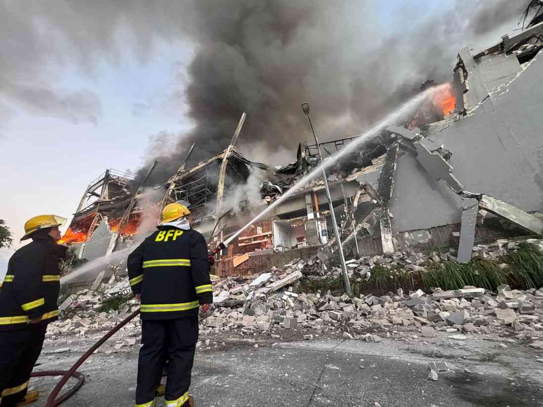 Fire hits supermarket in QC; reached 5th alarm