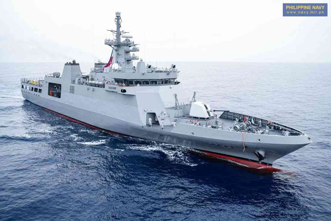Navy's new offshore patrol vessel arrived in PH