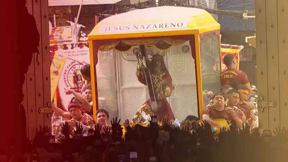 Longest Traslacion: Procession of Jesus Nazareno ends after nearly 31 hours