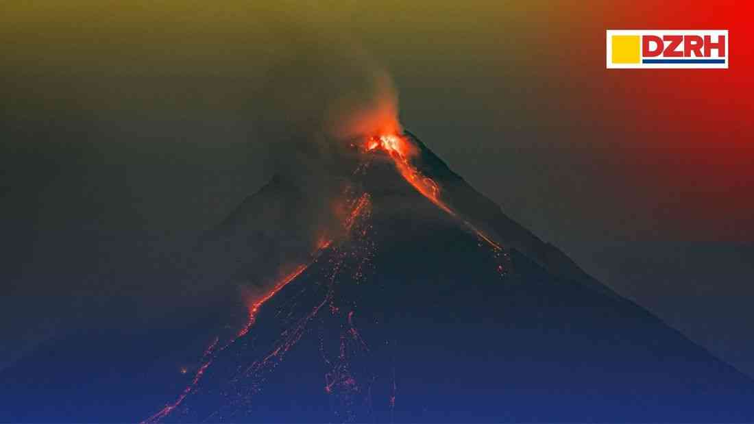 Alert Level 3 maintained as Mayon Volcano logs 162 rockfalls, 50 PDCs