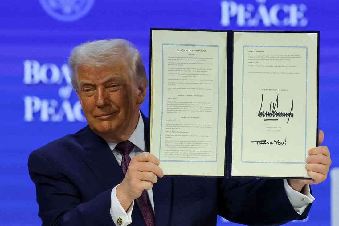 Trump launches Board of Peace that some fear rivals UN