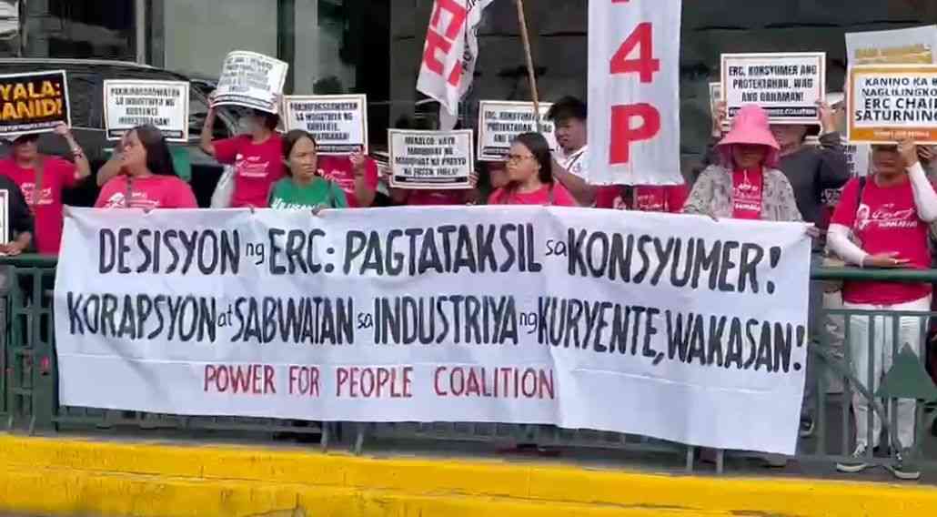Protesters storm ERC office in Pasig to condemn approval of ₱31B Meralco charge on consumers