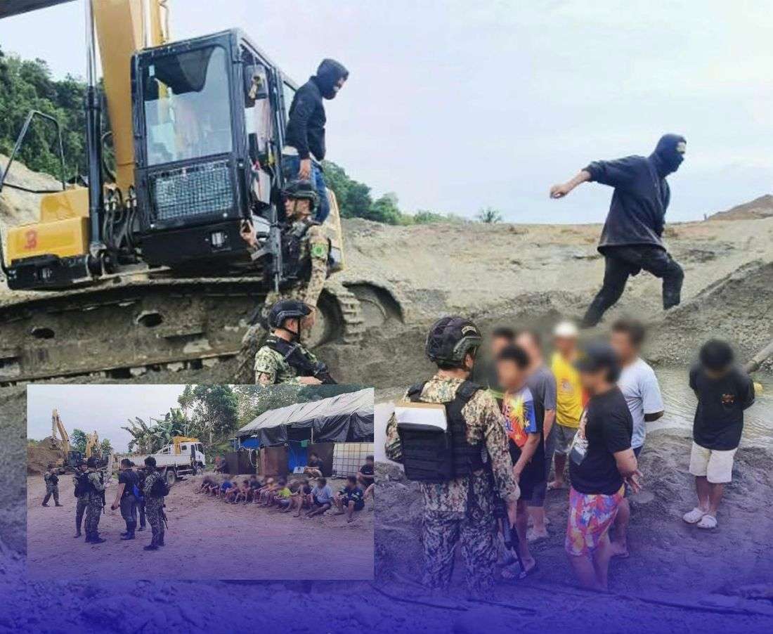 24 nabbed in ₱30.8-M illegal mining bust in Misamis Oriental