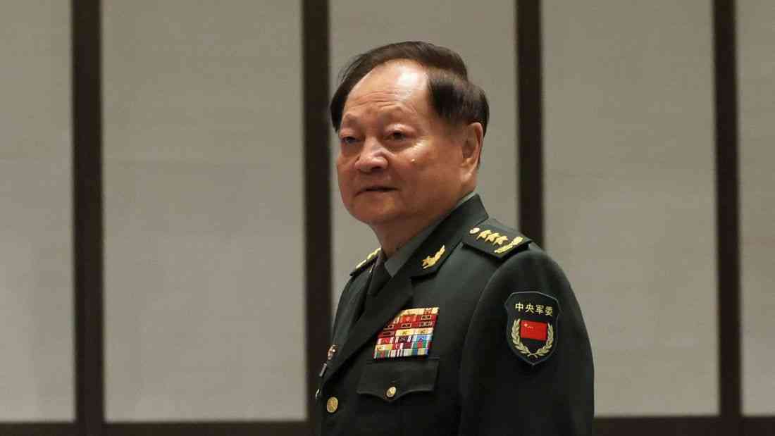 Taiwan monitoring 'abnormal' China military leadership changes after top general put under investigation