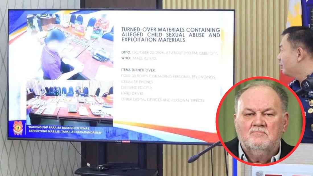 PNP takes custody of Thomas Markle’s gadgets amid child exploitation probe