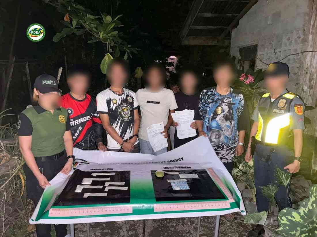 Public school teacher arrested in Davao de Oro drug bust; nearly ₱500K worth of shabu seized