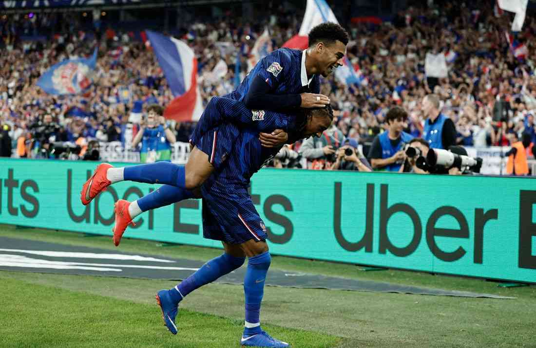 Soccer-France come from behind to thrash Belgium 4-1