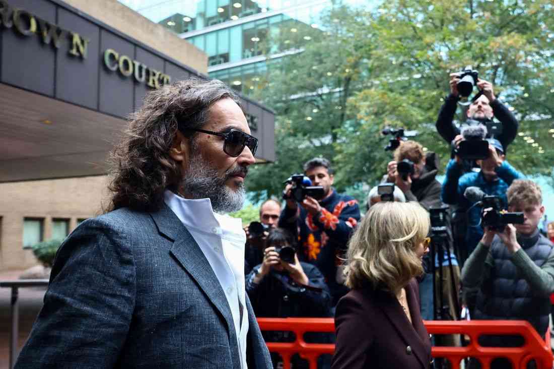 Jury selected for actor Russell Brand's UK trial over sex crimes allegations