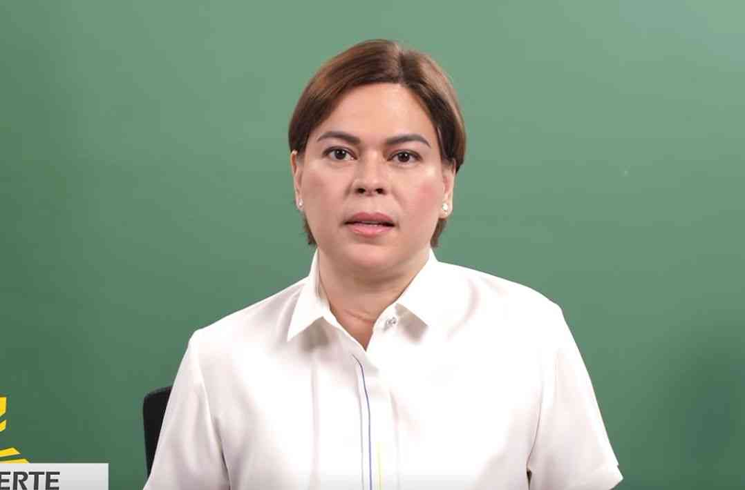 ‘The country is in danger under Marcos’ — Sara Duterte