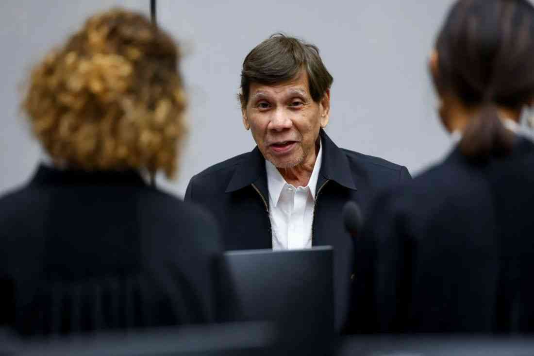 ICC rejects Duterte defense bid to reframe charges, removes one case incident